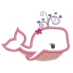 Stickmuster - Wal Lady